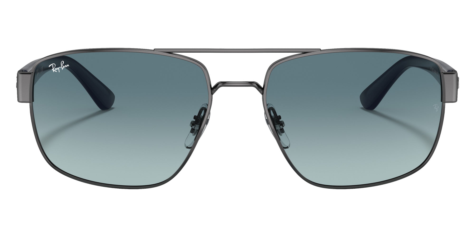 Ray-Ban® RB3663 RB3663 004/3M 60 Sunglasses - Gunmetal