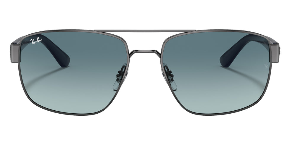 Ray-Ban® RB3663 RB3663 004/3M 60 Sunglasses - Gunmetal