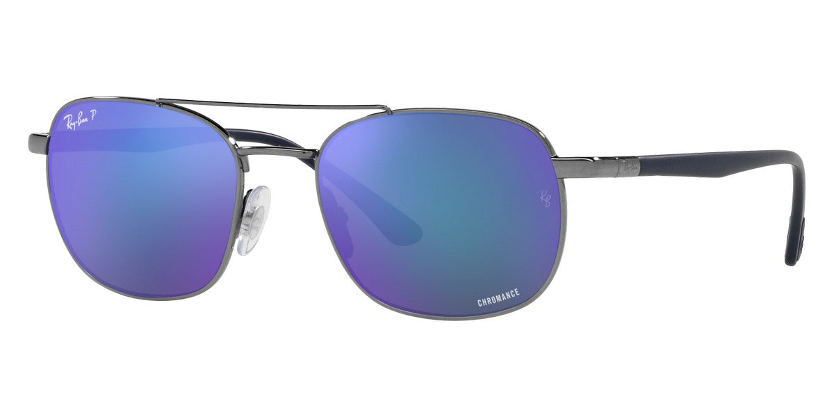 Ray-Ban® Chromance RB3670Ch Square Sunglasses - EuroOptica
