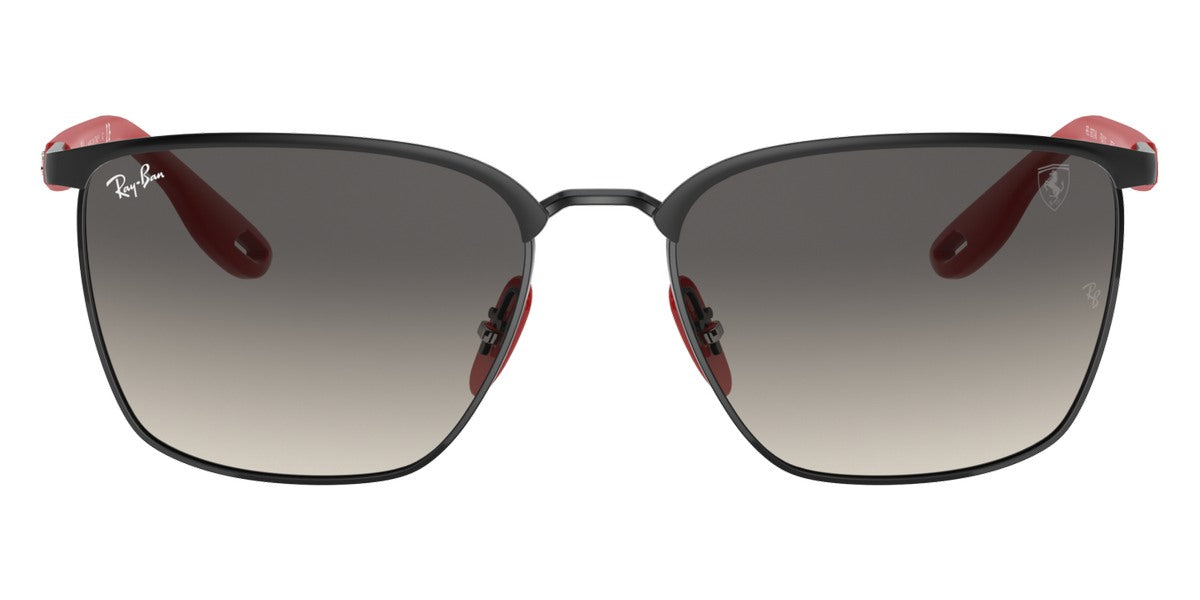 Ray-Ban® Scuderia Ferrari Collection RB3673M RB3673M F04111 56 - Matte Black with Gray Gradient Dark Gray lenses Sunglasses