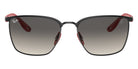 Ray-Ban® Scuderia Ferrari Collection RB3673M RB3673M F04111 56 - Matte Black with Gray Gradient Dark Gray lenses Sunglasses