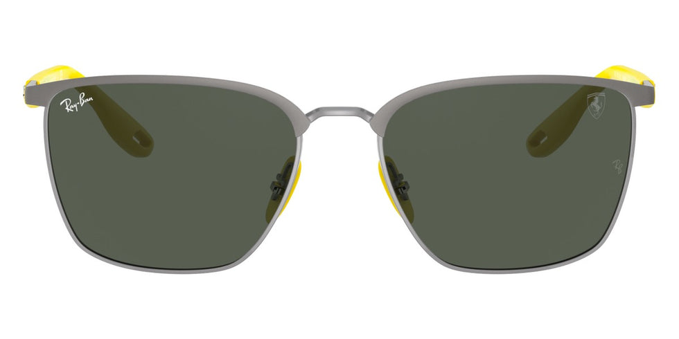 Ray-Ban® Scuderia Ferrari Collection RB3673M RB3673M F06371 56 - Matte Gunmetal On Gunmetal with Dark Green lenses Sunglasses