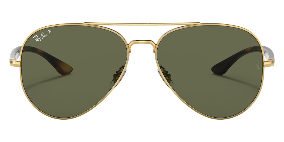 Ray-Ban® RB3675 RB3675 001/58 58 Sunglasses - Arista Gold