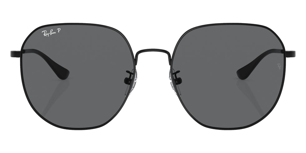 Ray-Ban® RB3680D RB3680D 002/81 60 Sunglasses - Black
