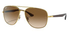 Ray-Ban® RB3683 RB3683 001/51 56 Sunglasses - Gold