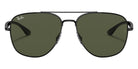 Ray-Ban® RB3683 RB3683 002/31 56 Sunglasses - Black
