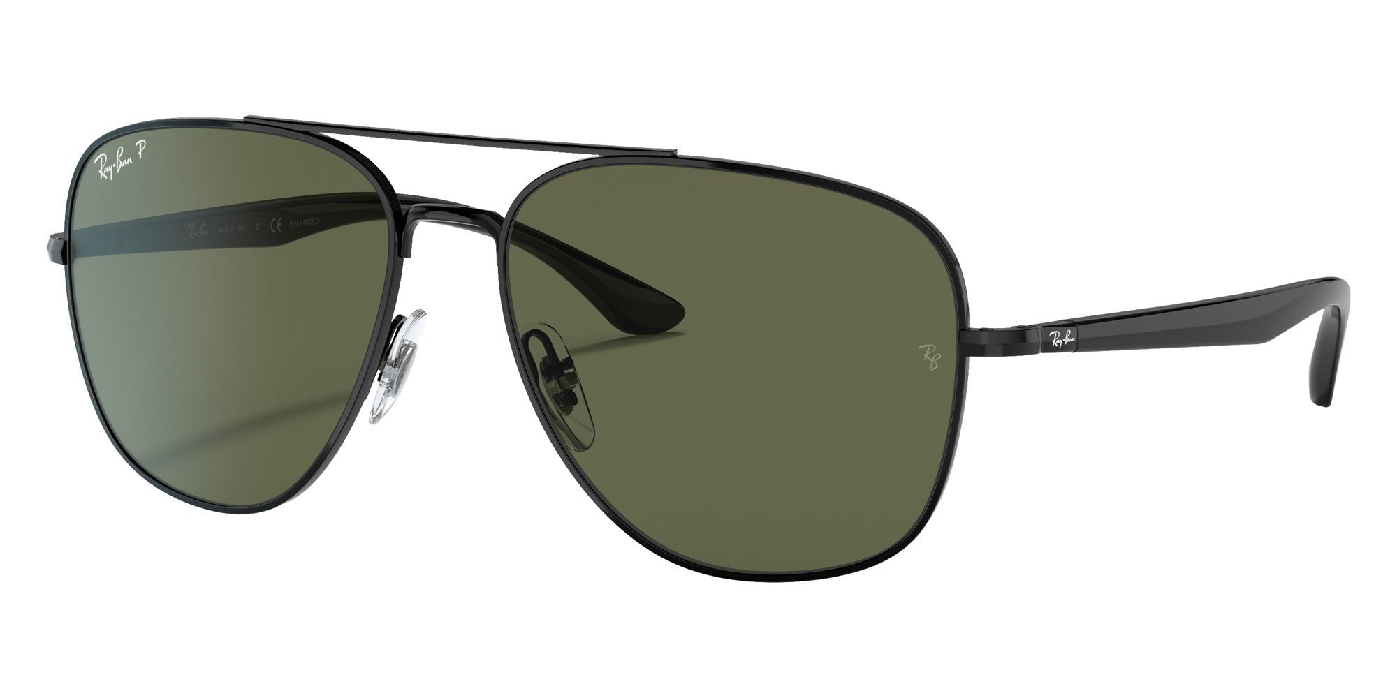 Ray-Ban® RB3683 RB3683 002/58 56 Sunglasses - Black