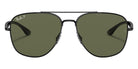 Ray-Ban® RB3683 RB3683 002/58 56 Sunglasses - Black