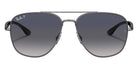 Ray-Ban® RB3683 RB3683 004/78 56 Sunglasses - Black