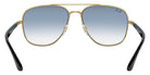 Ray-Ban® RB3683 RB3683 90003F 59 Sunglasses - Black