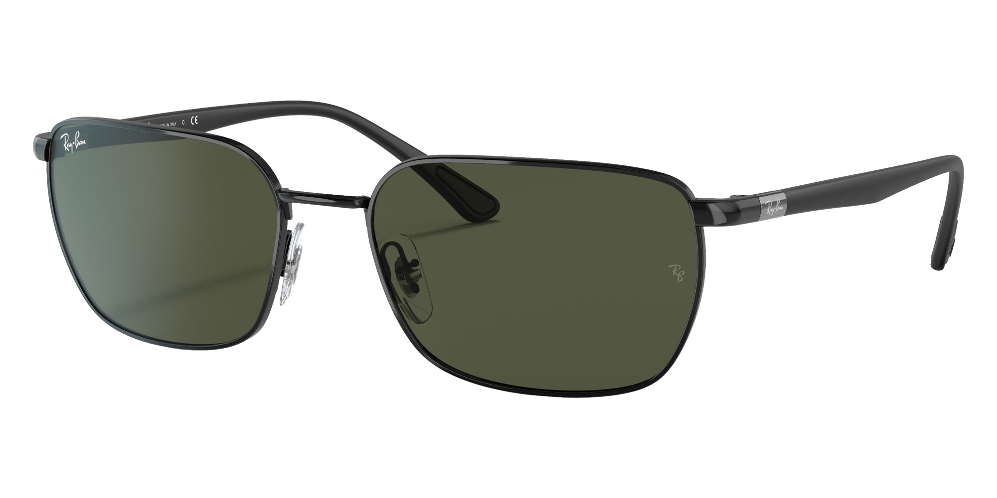 Ray-Ban® RB3684 RB3684 002/31 58 Sunglasses - Black