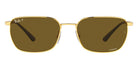 Ray-Ban® Chromance RB3684Ch RB3684CH 002/K8 58 - Black with Polarized Dark Gray lenses Sunglasses