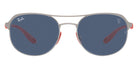 Ray-Ban® Scuderia Ferrari Collection RB3685M RB3685M F07180 58 - Matte Gray on Gunmetal with Dark Blue lenses Sunglasses