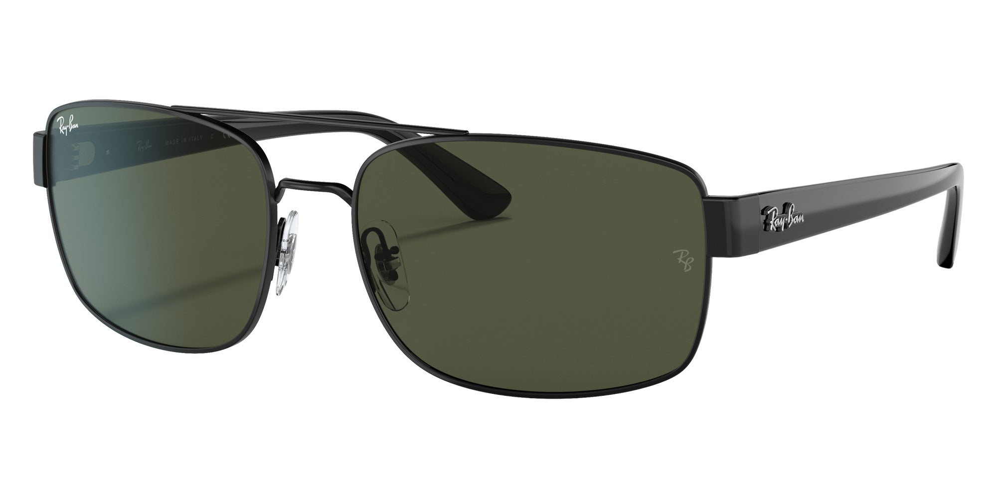 Ray-Ban® RB3687 RB3687 002/31 61 Sunglasses - Black