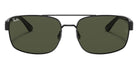 Ray-Ban® RB3687 RB3687 002/31 61 Sunglasses - Black