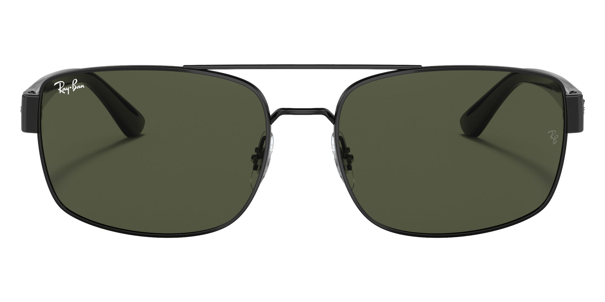 Ray-Ban® RB3687 RB3687 002/31 61 Sunglasses - Black