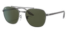Ray-Ban® RB3688 RB3688 004/31 58 Sunglasses - Gray On Transparent