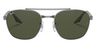 Ray-Ban® RB3688 RB3688 004/31 58 Sunglasses - Gray On Transparent