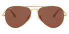 Ray-Ban® Aviator Metal Ii RB3689 RB3689 004/48 55 - Gunmetal with Black Polarized lenses Sunglasses