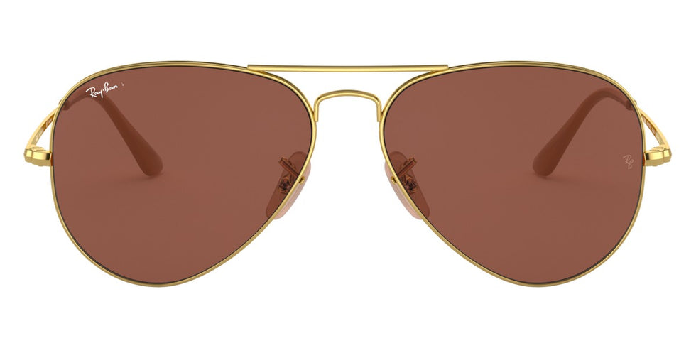Ray-Ban® Aviator Metal Ii RB3689 RB3689 004/48 55 - Gunmetal with Black Polarized lenses Sunglasses