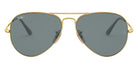Ray-Ban® Aviator Metal Ii RB3689 RB3689 004/48 62 - Gunmetal with Black Polarized lenses Sunglasses