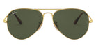 Ray-Ban® Aviator Metal Ii RB3689 RB3689 914731 55 - Arista with G-15 Green lenses Sunglasses