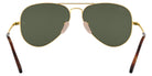 Ray-Ban® Aviator Metal Ii RB3689 RB3689 9064AF 58 - Arista with Purple Polarized lenses Sunglasses