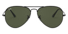Ray-Ban® Aviator Metal Ii RB3689 RB3689 914751 58 - Arista with Clear Gradient Brown lenses Sunglasses