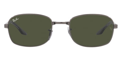Ray-Ban® GUNMETAL GREEN 0RB3690 RB3690 004/31 54 - Gunmetal with Green lenses Sunglasses