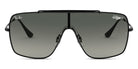 Ray-Ban® Wings Ii RB3697 RB3697 002/11 35 - Black with Gray Gradient Dark Gray lenses Sunglasses