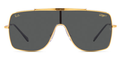 Ray-Ban® WINGS II 0RB3697 RB3697 924687 35 - Legend Gold with Dark Gray lenses Sunglasses