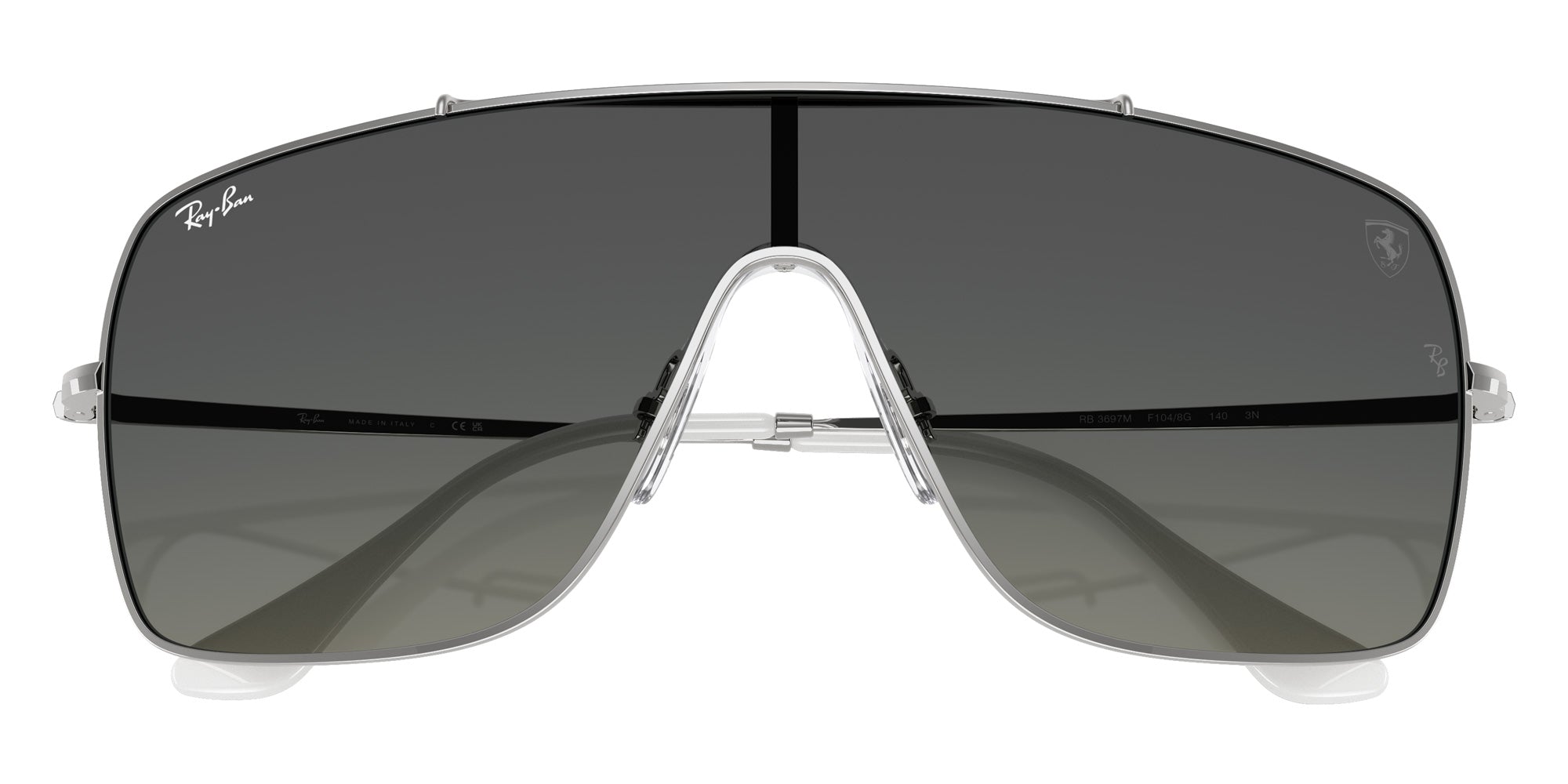 Ray-Ban® RB3697M RB3697M F1048G 35 Sunglasses - Silver
