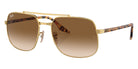 Ray-Ban® RB3699 RB3699 001/51 59 Sunglasses - Yellow Havana
