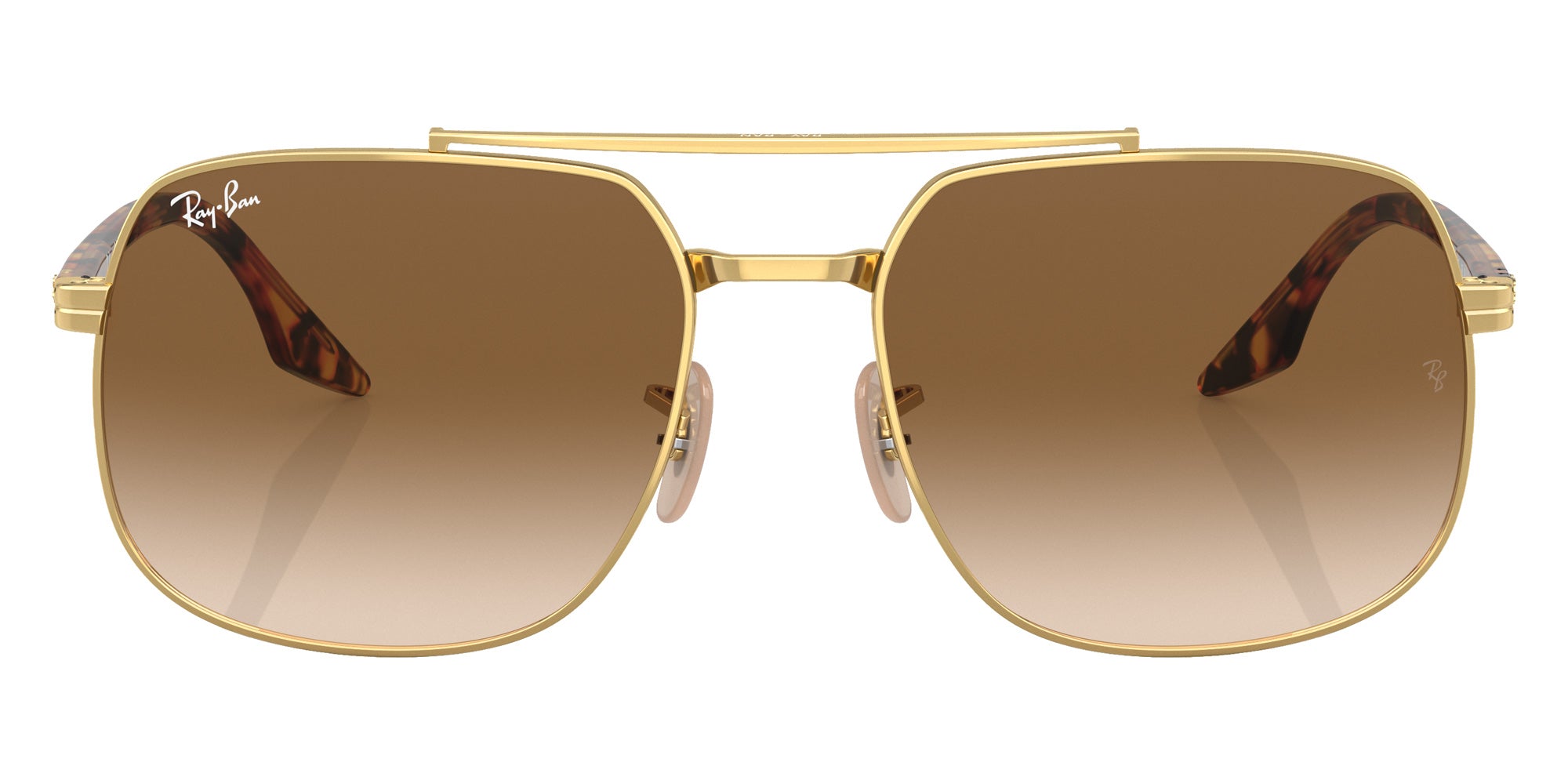 Ray-Ban® RB3699 RB3699 001/51 59 Sunglasses - Yellow Havana