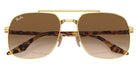 Ray-Ban® RB3699 RB3699 001/51 59 Sunglasses - Yellow Havana