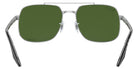 Ray-Ban® RB3699 RB3699 003/P1 59 Sunglasses - Black On Transparent