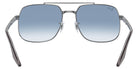 Ray-Ban® RB3699 RB3699 004/3F 59 Sunglasses - Gray On Transparent