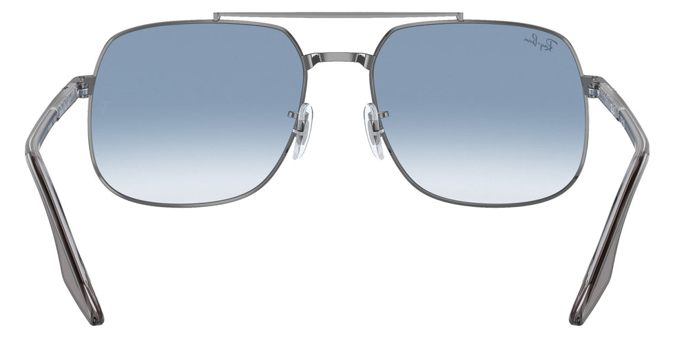 Ray-Ban® RB3699 RB3699 004/3F 59 Sunglasses - Gray On Transparent