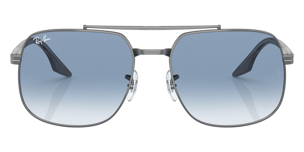 Ray-Ban® RB3699 RB3699 004/3F 59 Sunglasses - Gray On Transparent