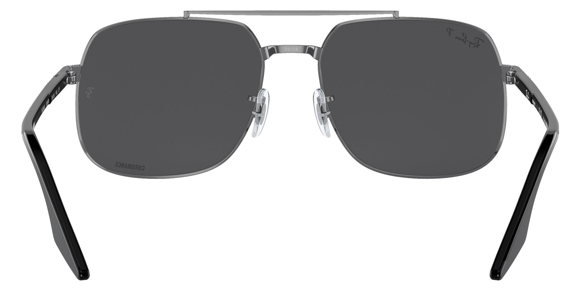 Ray-Ban® RB3699 RB3699 004/K8 59 Sunglasses - Black