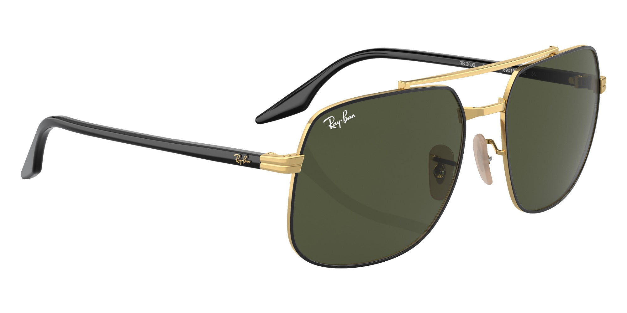 Ray-Ban® RB3699 RB3699 900031 59 Sunglasses - Black