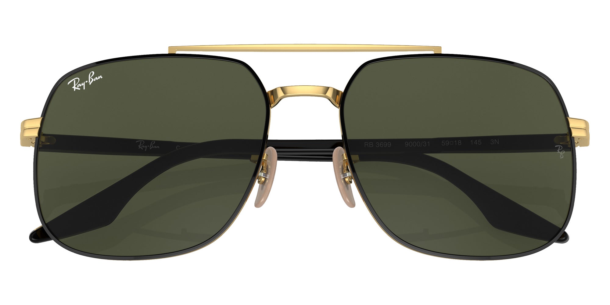 Ray-Ban® RB3699 RB3699 900031 59 Sunglasses - Black