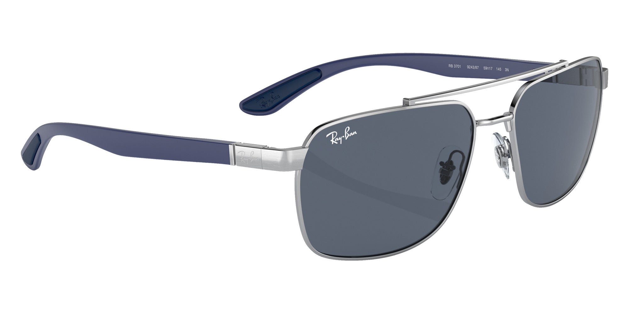 Ray-Ban® RB3701 RB3701 924387 59 Sunglasses - Blue