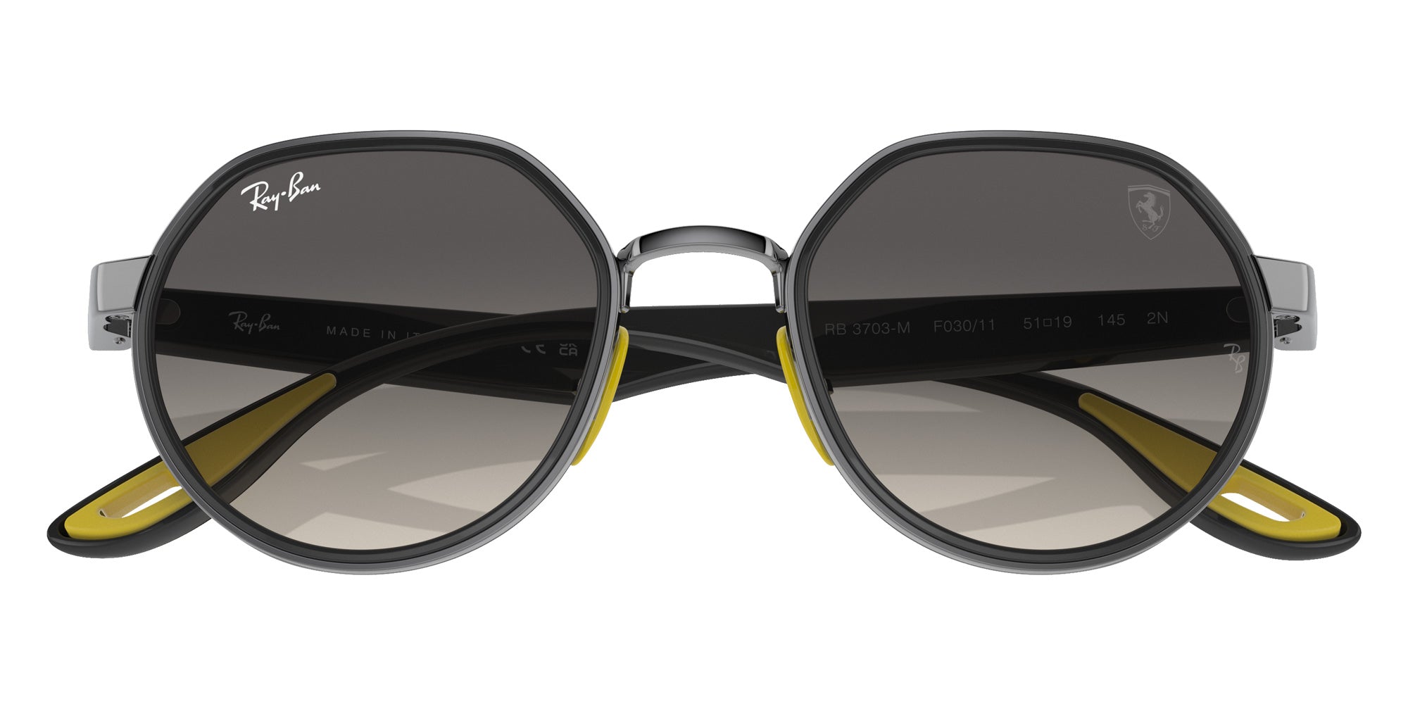 Ray-Ban® RB3703M RB3703M F03011 51 Sunglasses - Gray