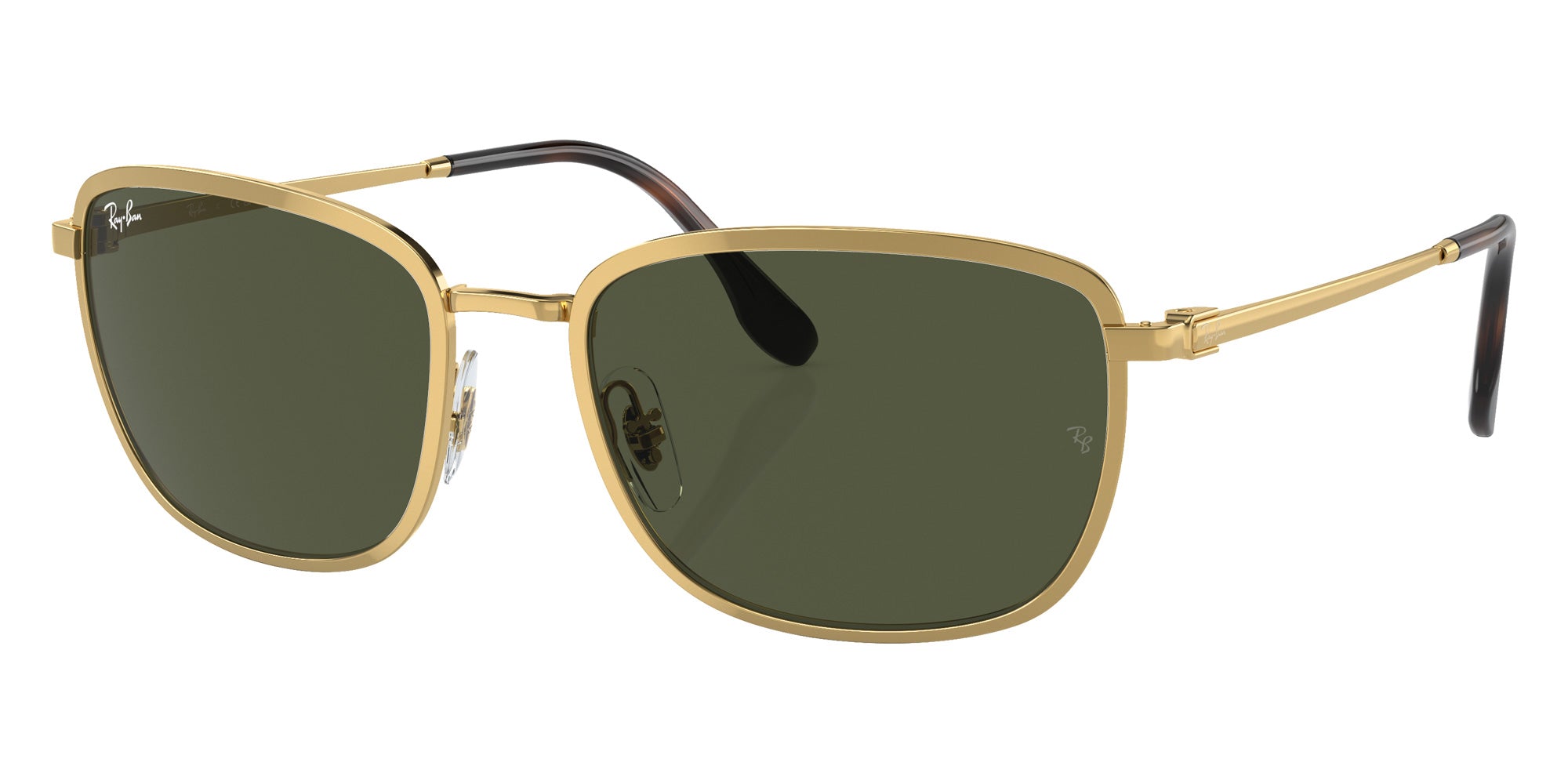 Ray-Ban® RB3705 RB3705 001/31 57 Sunglasses - Arista Gold