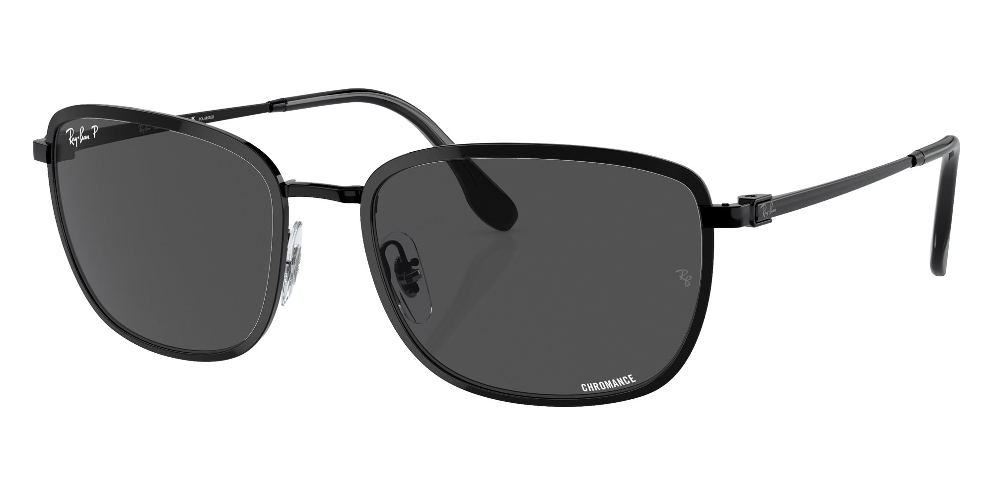 Ray-Ban® RB3705 RB3705 002/K8 57 Sunglasses - Black