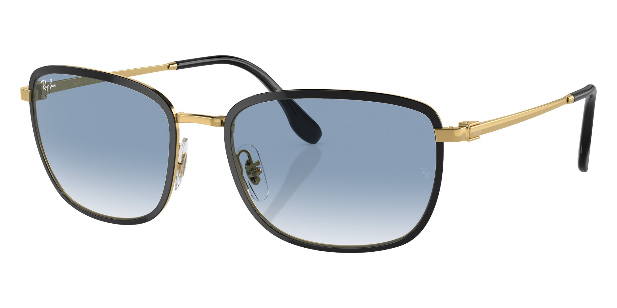 Ray-Ban® RB3705 RB3705 90003F 57 Sunglasses - Gold