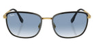 Ray-Ban® RB3705 RB3705 90003F 57 Sunglasses - Gold