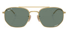 Ray-Ban® RB3707 RB3707 001/O9 57 Sunglasses - Arista Gold
