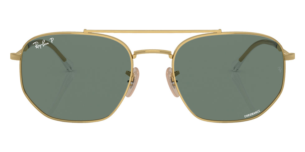Ray-Ban® RB3707 RB3707 001/O9 57 Sunglasses - Arista Gold